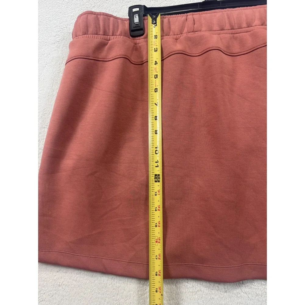 Mondetta Womens High Rise Walking Skort XXL Pink Recycled Tencel Performance New